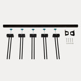 10 ski rack