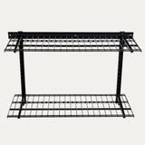 garage wall shelves