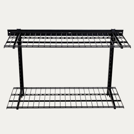 garage wall shelves