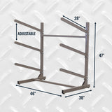 3 level kayak rack