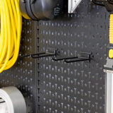 pegboard locking tool storage