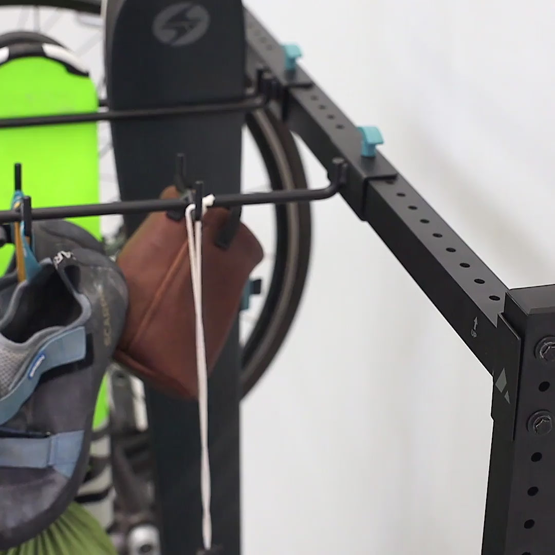 cycling storage rack