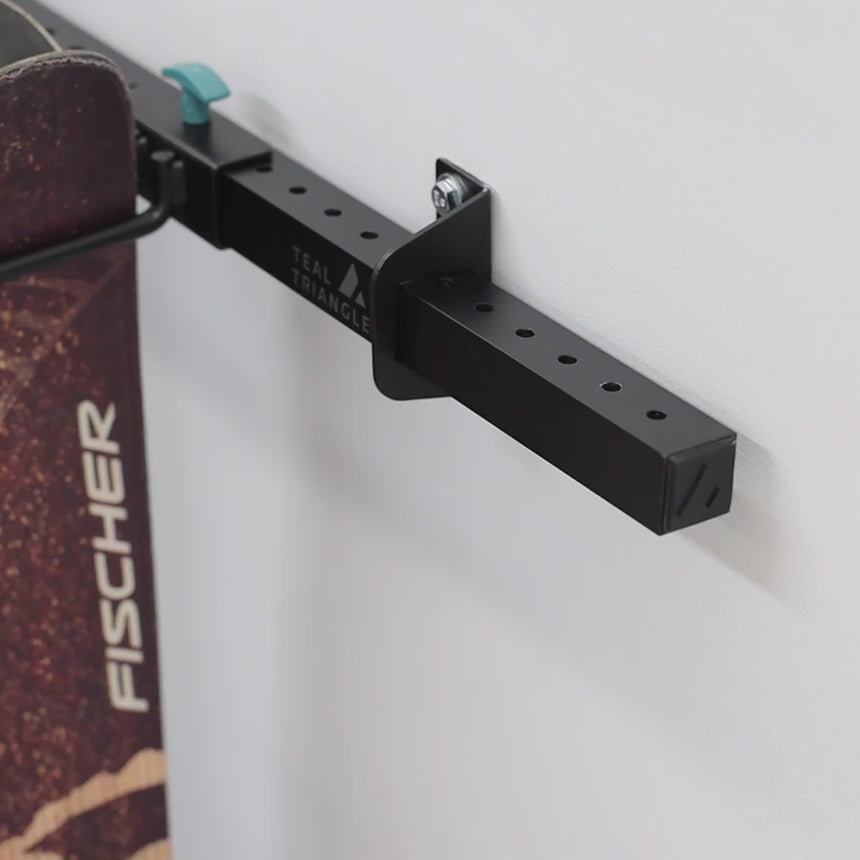 ski wall rack