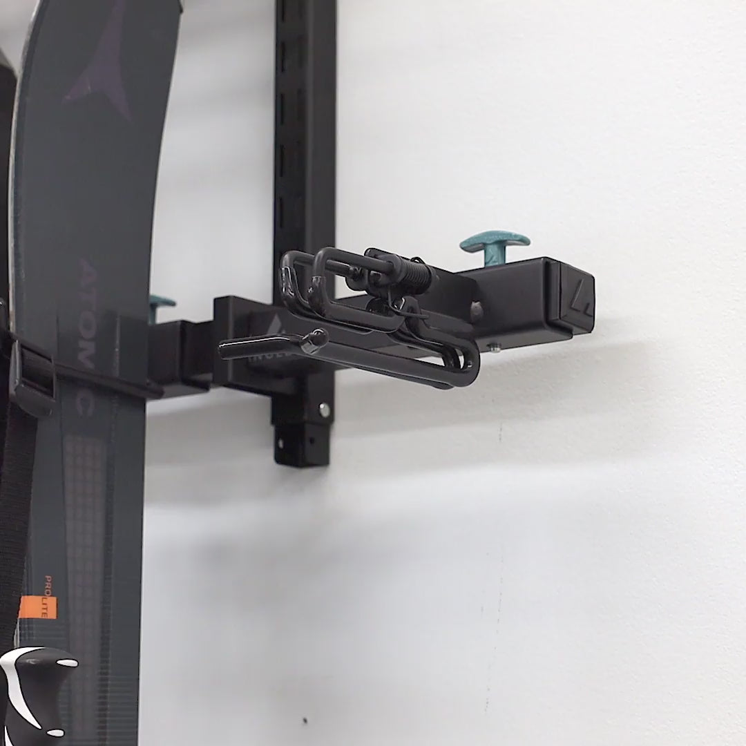 ski and pole storage