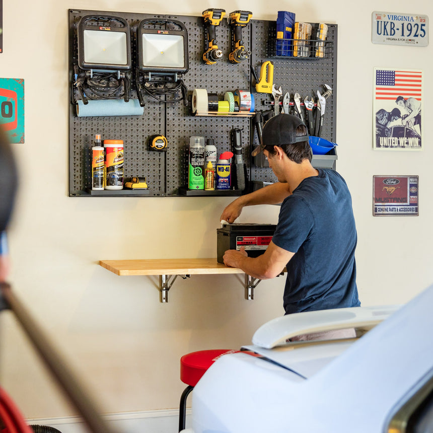 foldaway garage table