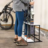 floor stand ski organizer