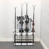 skis and ski poles organization ideas